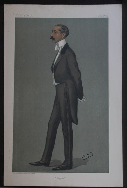 Reginald Ward - Copper by Spy 1899.

This print wa