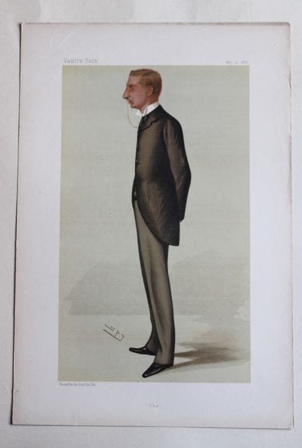 Henry Rider Haggard - She by Spy 1887.

This print