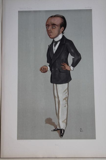 Max Beerbohm - Max by Sic 1897.

This print was dr
