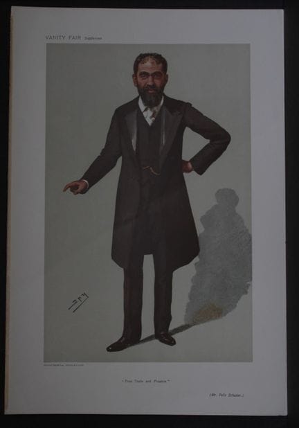 Sir Felix Schuster - Free Trade and Finance by Spy