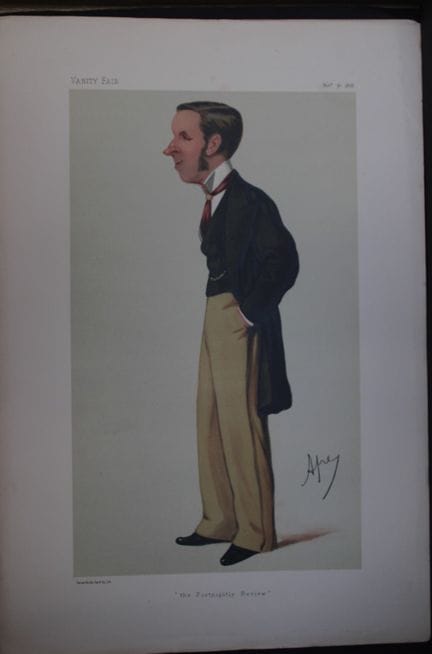 John Morley - the Fortnightly Review by Ape 1878.
