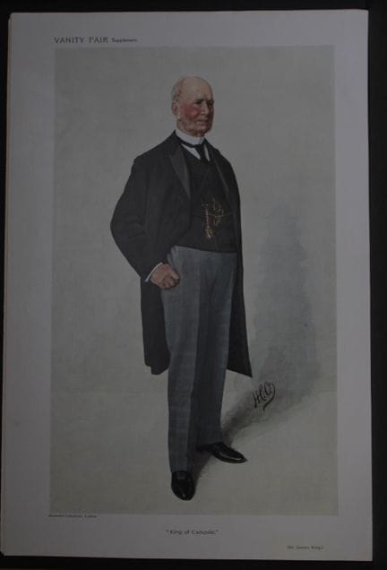 Sir James King - King of Campsie by HCO 1910.

Thi