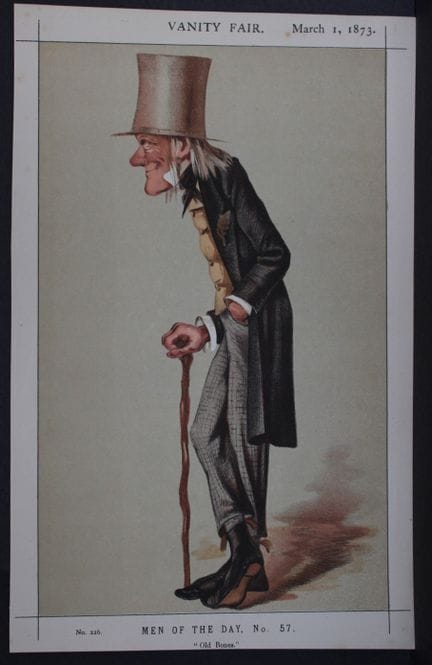Prof Richard Owen - Old Bones by Ape 1873.

This p