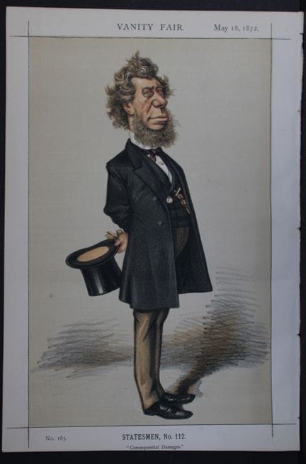 Hamilton Fish - Consequential damages by Nast 1872