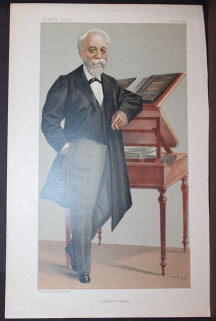 Eugene Henri Brisson - Justice to Dreyfus by GUTH 