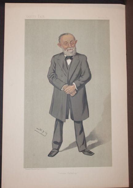 Prof Rudolf Virchow - Cellular Pathology by Spy 18