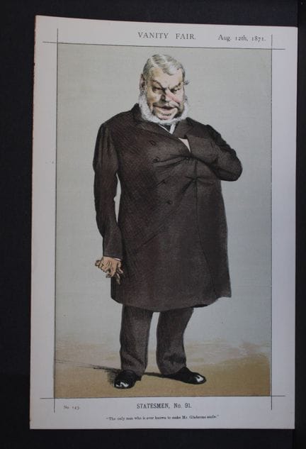 John Locke MP by  Coide 1871.

This print was draw