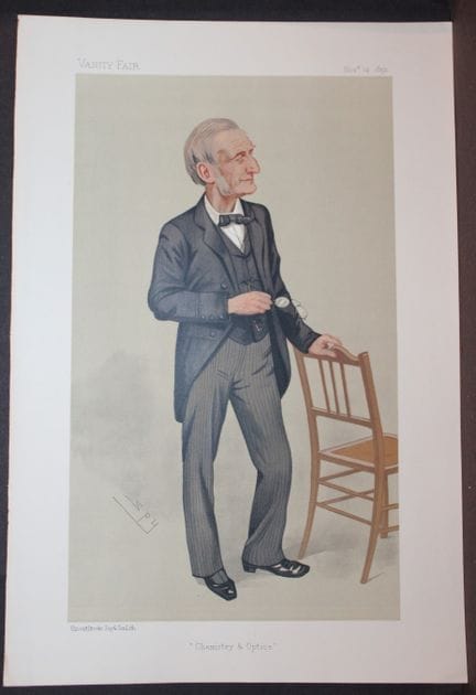 Prof John Hall Gladstone - Chemistry and Optics by