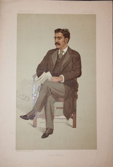 Clement K Shorter - Three Editors by Spy 1894.

Th
