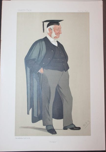 Rev Edward Hale - Badger by Spy 1892.

This print 