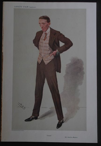 Sir Gerald du Maurier - Gerald by Spy 1907.

This 