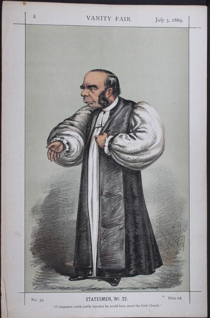 William Connor Magee, Bishop of Peterborough - He 