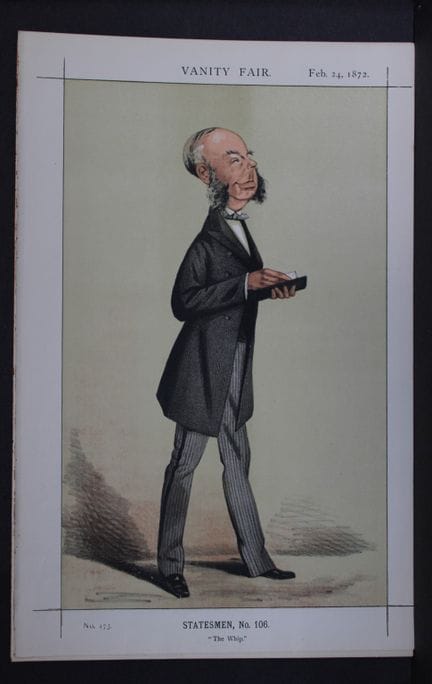 George Grenfell Glyn MP - The Whip by Cecioni 1872