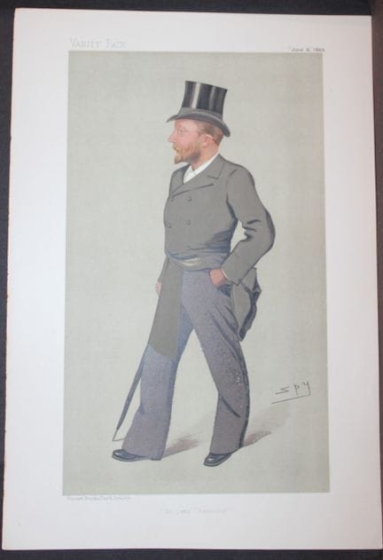 Fred Crisp - He owns Chancellor by Spy 1893.

This