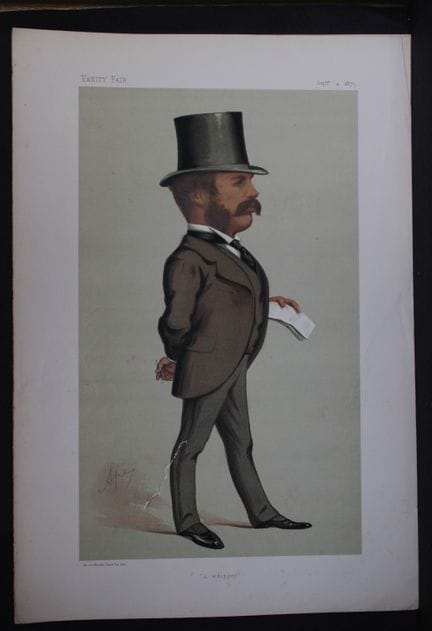 John Arthur Roebuck MP - a whipper by Ape 1874.

T