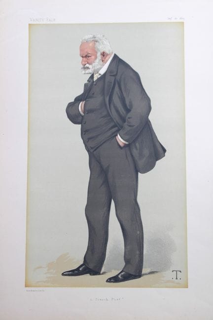 Victor Hugo - a French Poet by T 1879.

This print