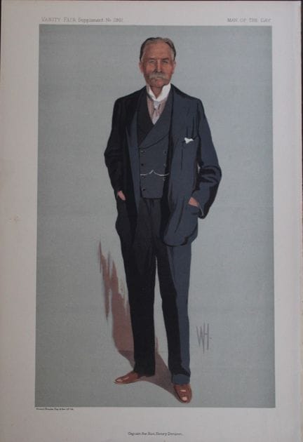 Captain Sir Henry Denison by WH 1912.

This print 
