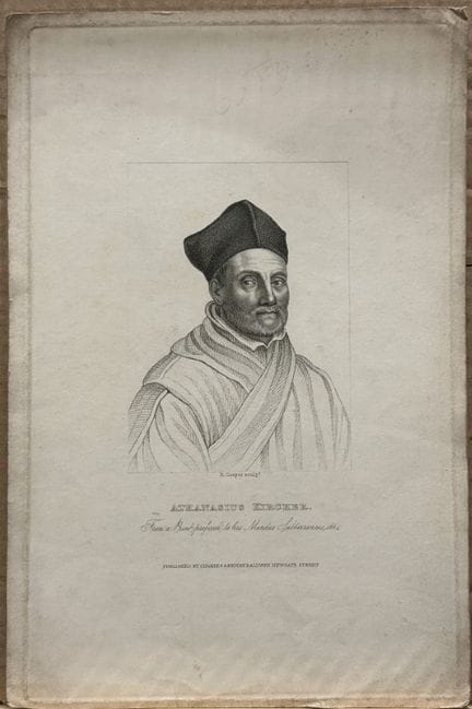 Athanasius Kircher - Engraved by R. Cooper c1780.
