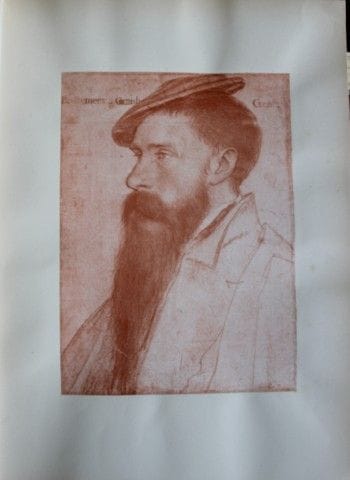 Hans Holbein - John Reskemeer 1877.

This print is