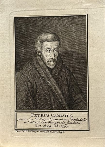 David Herrliberger - Petrus Canisius 1748.

Questa
