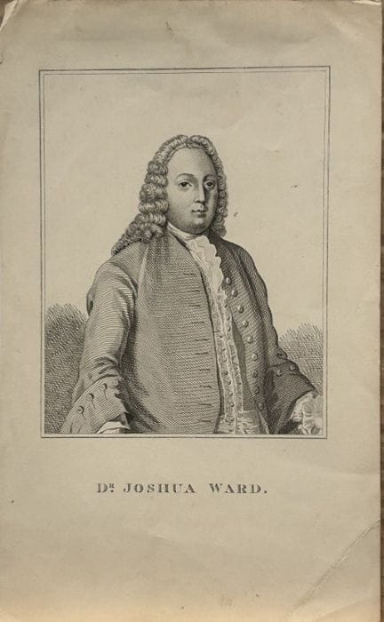 Thomas Bardwell - Engraving of Joshua Ward 1819.

