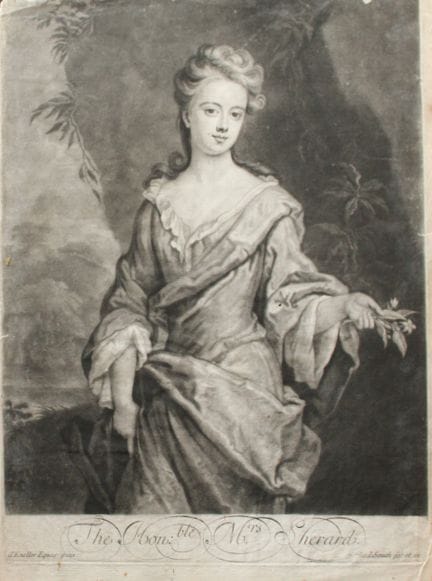 John Smith - Mezzotint of Duchess of Rutland 1699.