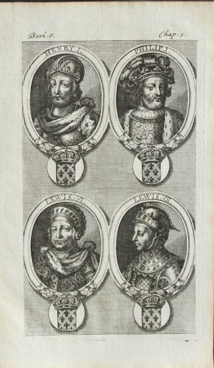 迈克尔·范德古赫特——约1700年法国国王版画。

这幅铜版画由佛兰芒版画家迈克尔·范德古赫特（16