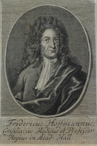 Martin Bernigeroth - Engraving of Friedrich Hoffma