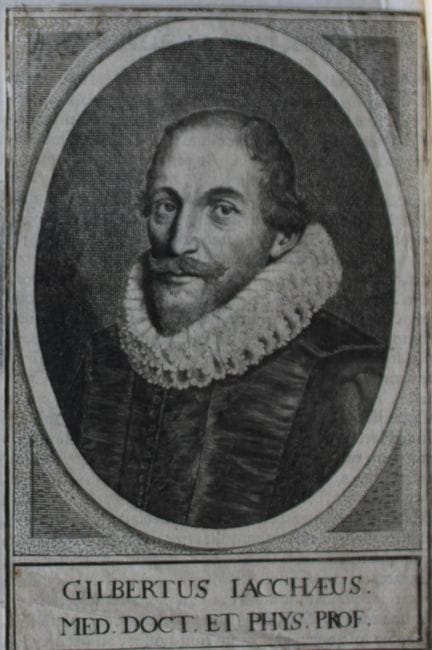Ritratto di Gilbert Jack (Gilbertus Iacchaeus), 16
