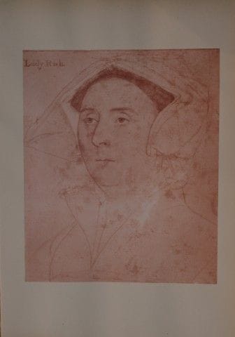 Hans Holbein - Elizabeth, Lady Rich, 1877.

Questa