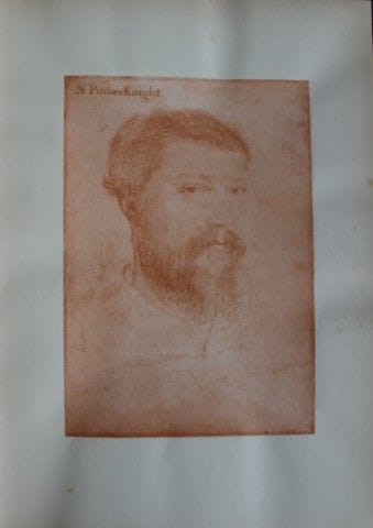 Hans Holbein - Sir Nicholas Poins 1877.

This prin