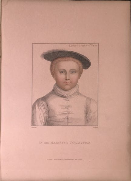 Portrait of Edward, Prince of Wales by Hans Holbei