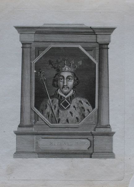 Riccardo II - Incisione su rame, 1800 circa.

Anti
