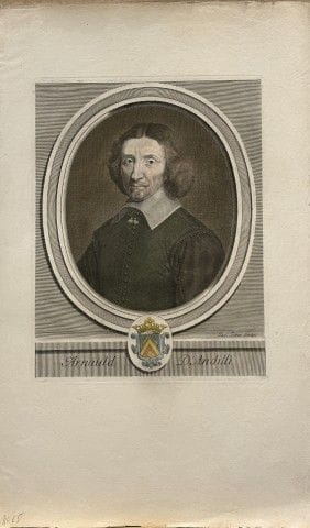 Jacques Lubin - Incisione raffigurante Robert Arna