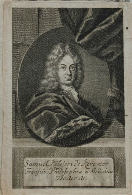 Martin Bernigeroth - Incisione di Samuel Koelescer