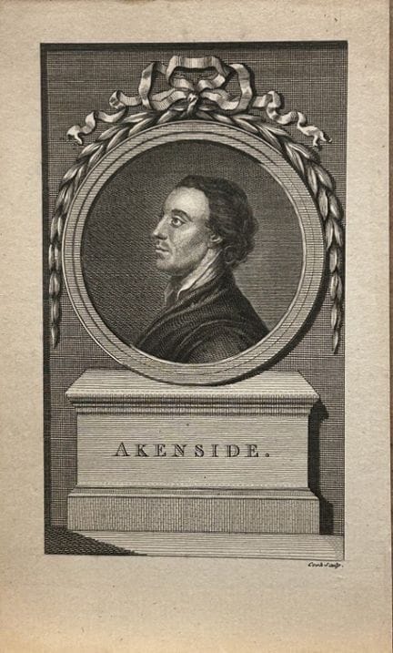 M Akenside - Engraved by T Cook 1782.

This 1782 l