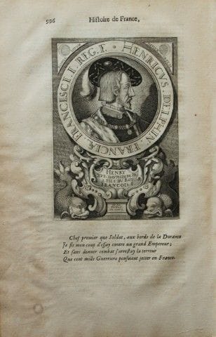 Mezeray - Enrico XVI tratto da *Histoire de France