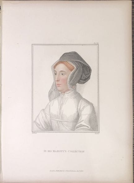 Portrait of Unknown Lady by Hans Holbein 1812.

Th