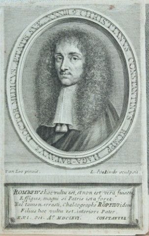 Christian Constantin Romphi engraved by Gérard Ede