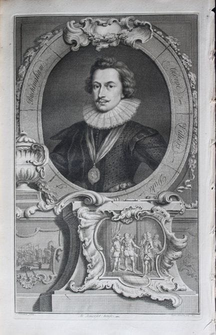 Jacobus Houbraken - Rare engraving of George Villi