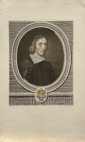 Jacques Lubin - Incisione raffigurante François de