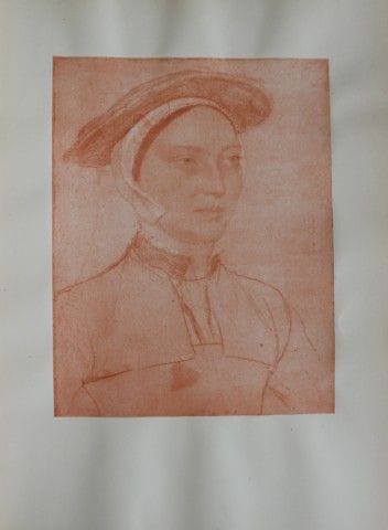 Hans Holbein - Unknown courtier 1877.

This print 