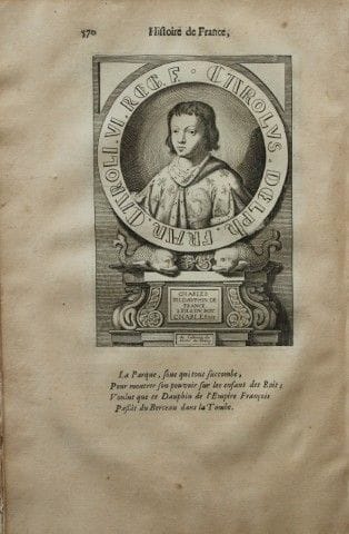 Mezeray - Carlo IV tratto da *Histoire de France* 