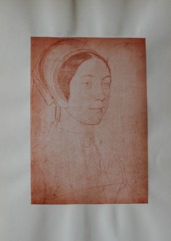 Hans Holbein - Unknown courtier 1877.

This print 