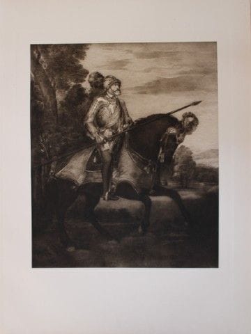 Titian - Portrait of Charles V 1903.

This large p