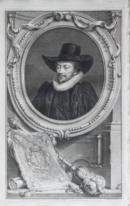 Jacobus Houbraken - Rare engraving of John William