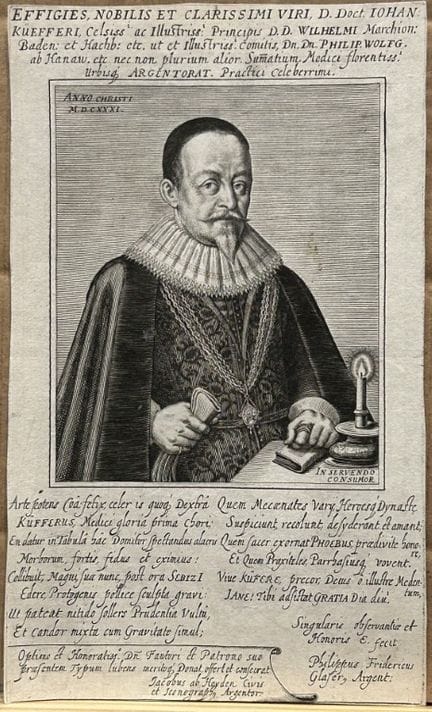 Johann Küffer - Engraved by Jan van der Heyden 162
