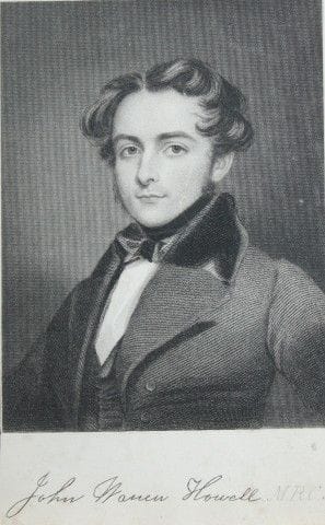 Engraving John Warren Howell by James Thompson aft