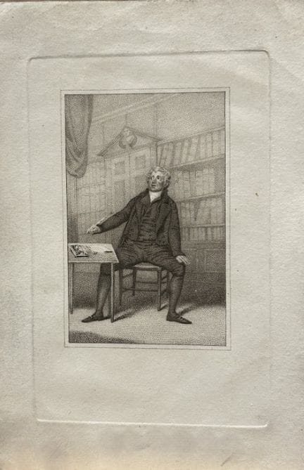 T·马多克斯版画，约1820年。

这幅版画是英国版画家T·马多克斯于19世纪早期创作的一幅原始历史