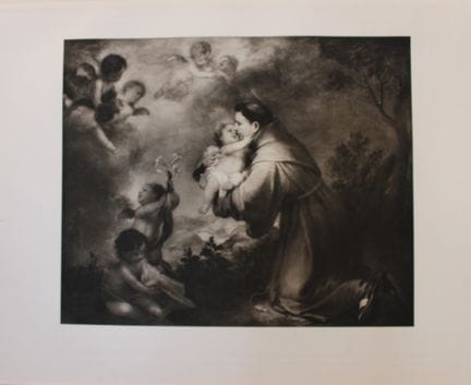 Bartolome Murillo - Vision of St. Anthony of Padua